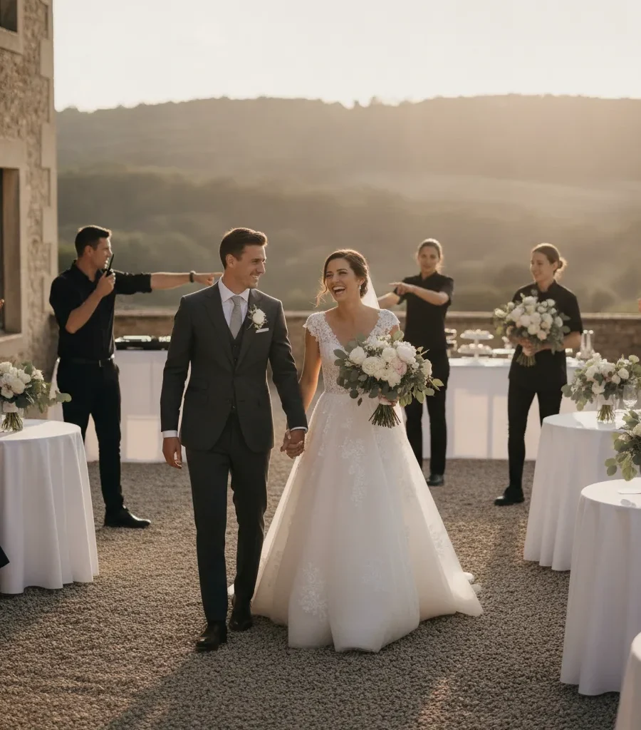 Photographe mariage coordination prestataires le jour J