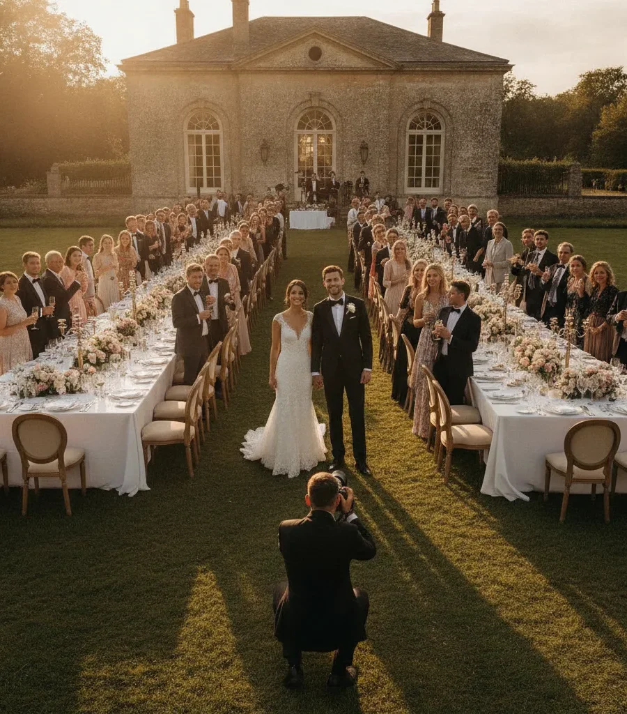 Photographe mariage grande affluence 200 invités