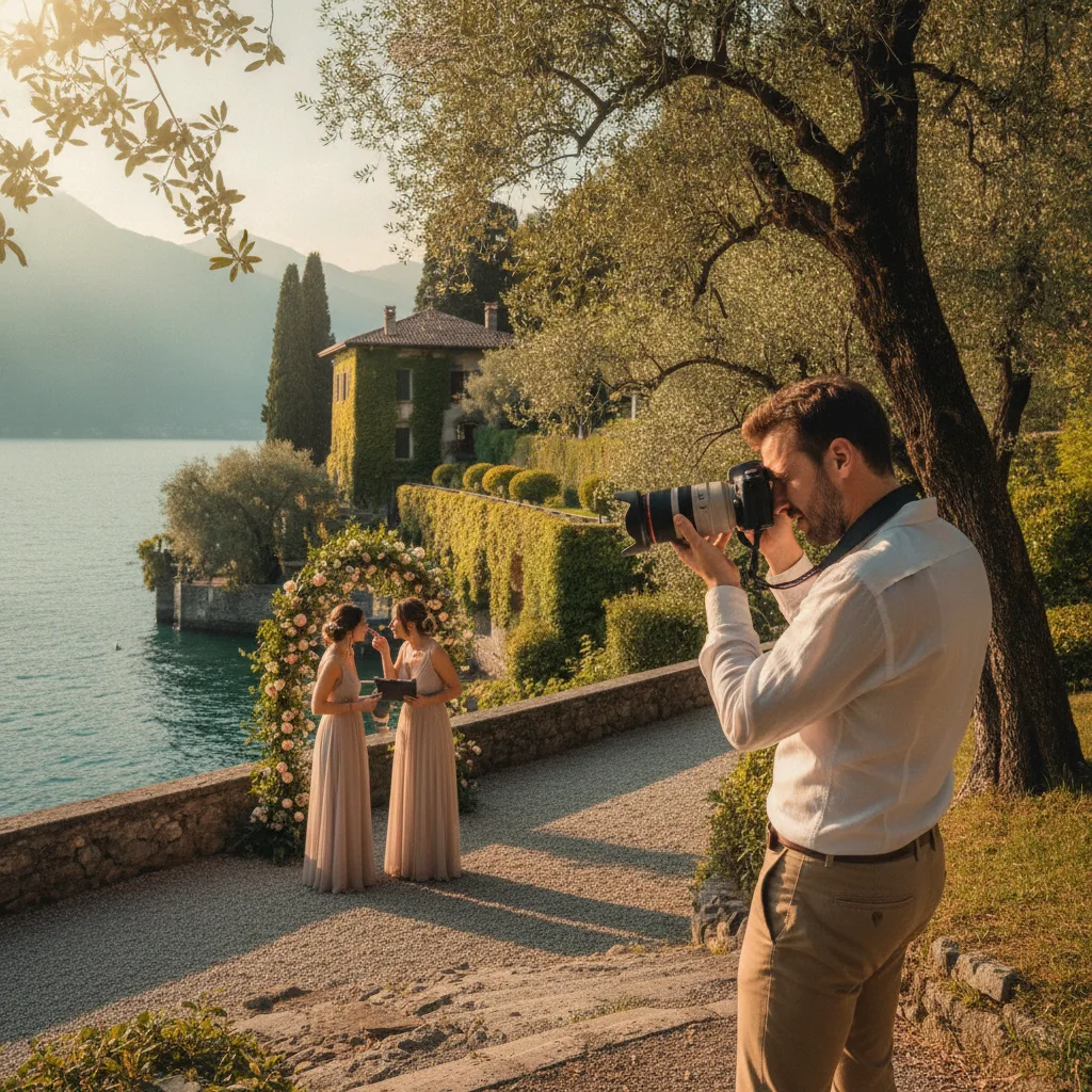 photographe mariage lac Majeur Italie