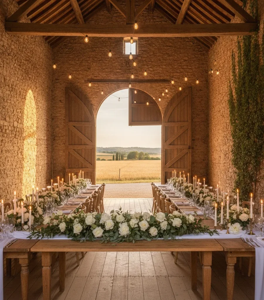 French Countryside Barn Wedding Luxury – 2026 Guide