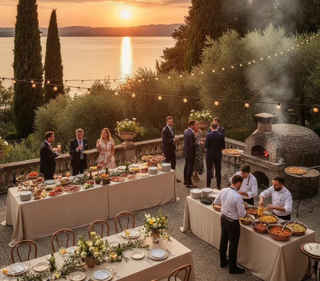 Italian Wedding Food Stations Design Guide for 2026