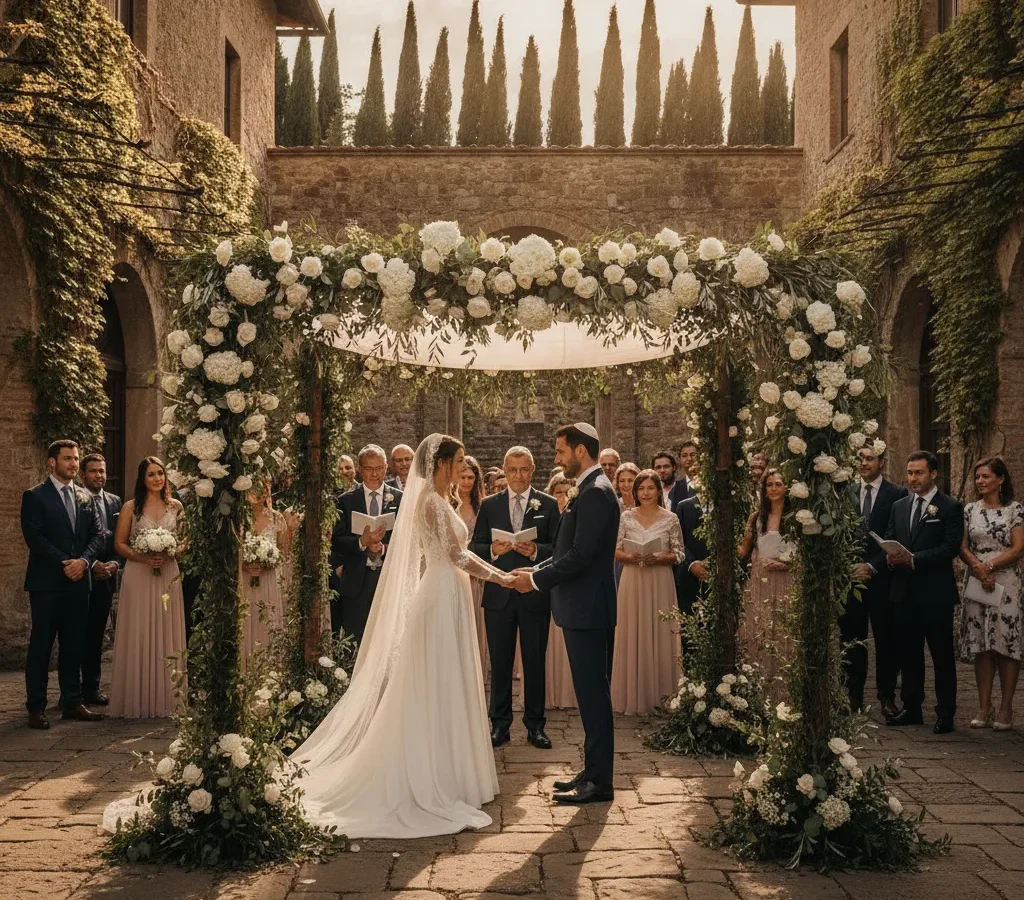 Jewish Wedding Photographer Italy – Chuppah to Horah