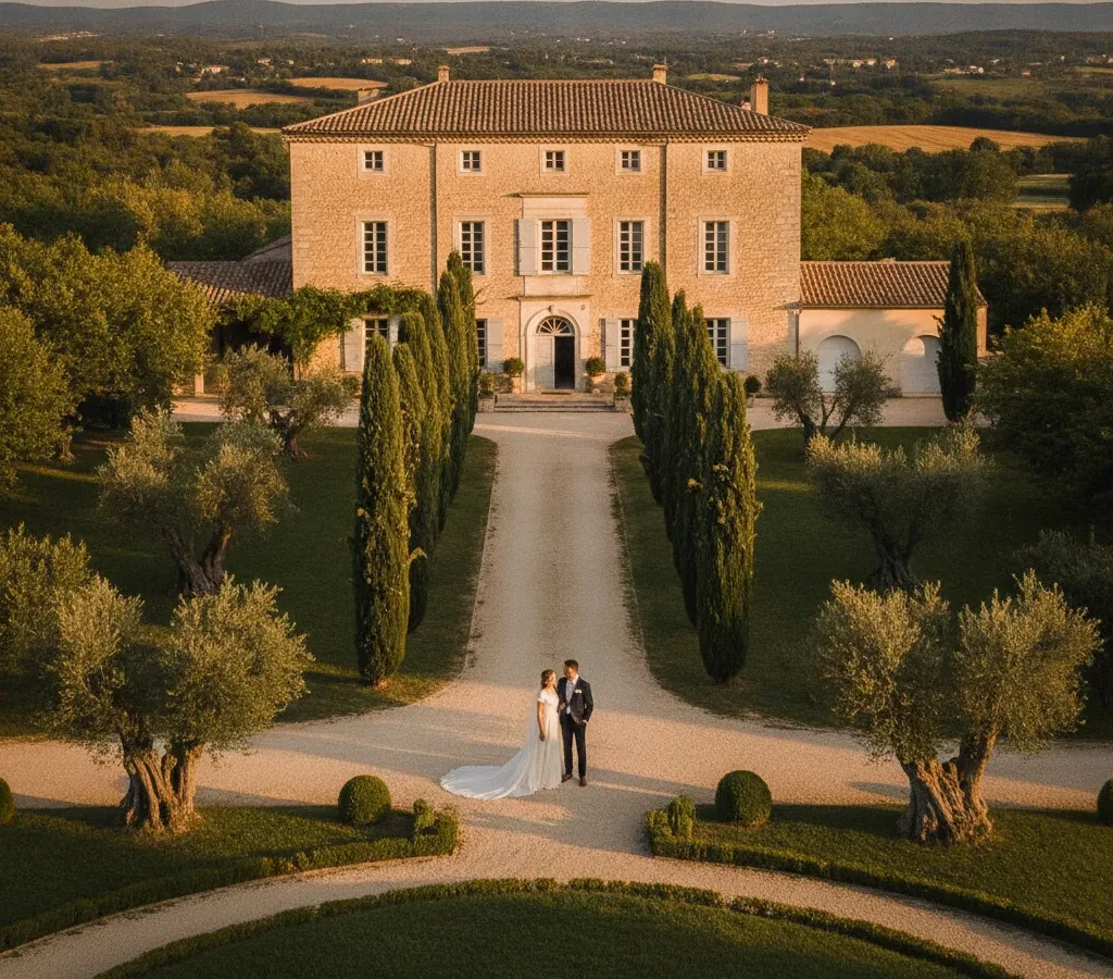 Photographe mariage Aix-en-Provence bastide – guide 2026