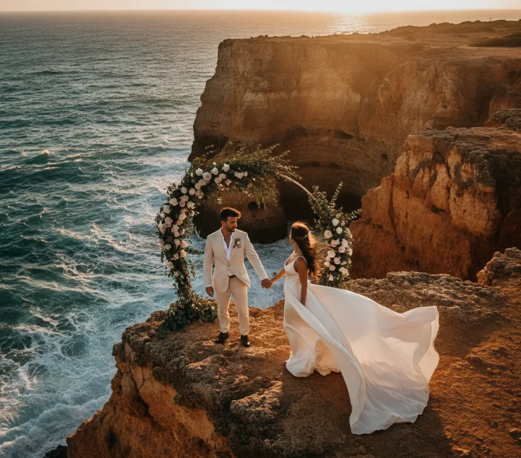 Photographe mariage Algarve Portugal – prix et lieux 2026