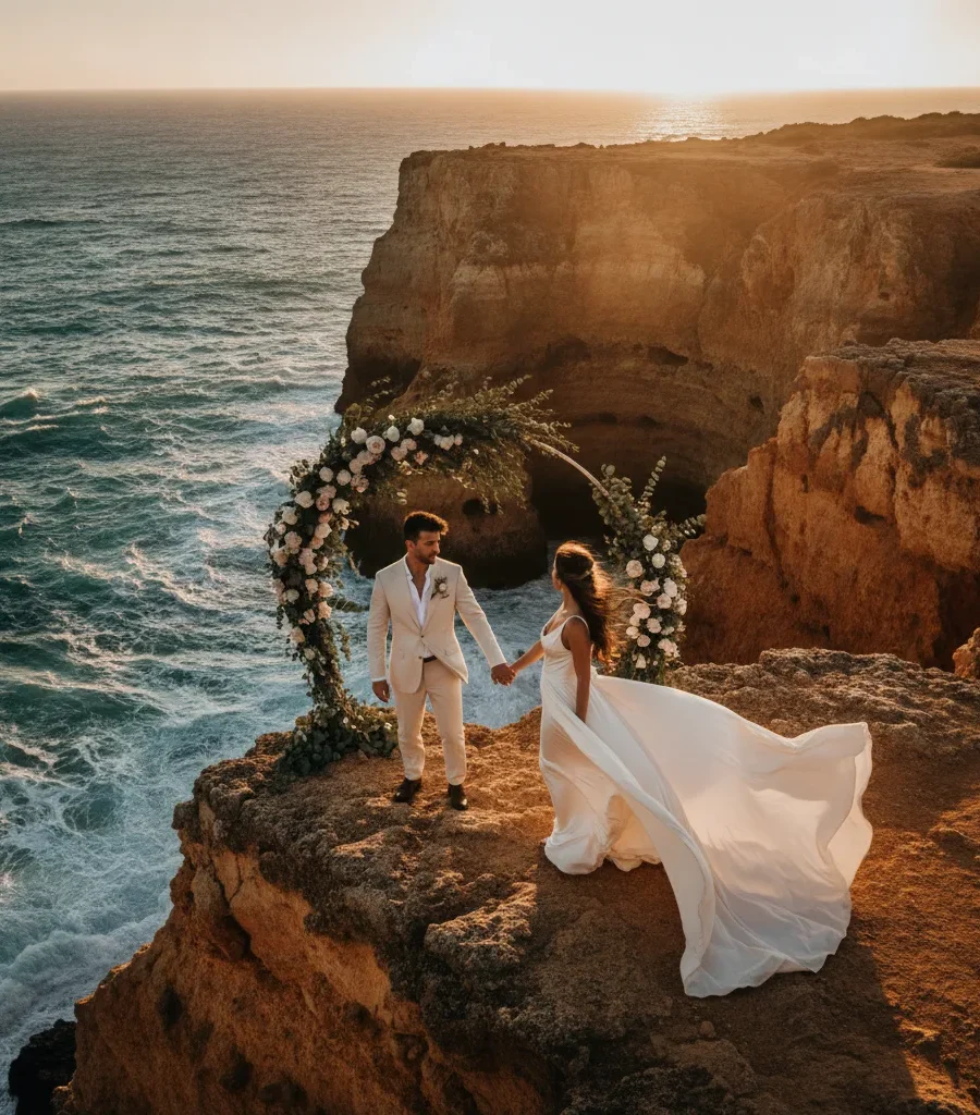 Photographe mariage Algarve Portugal – prix et lieux 2026