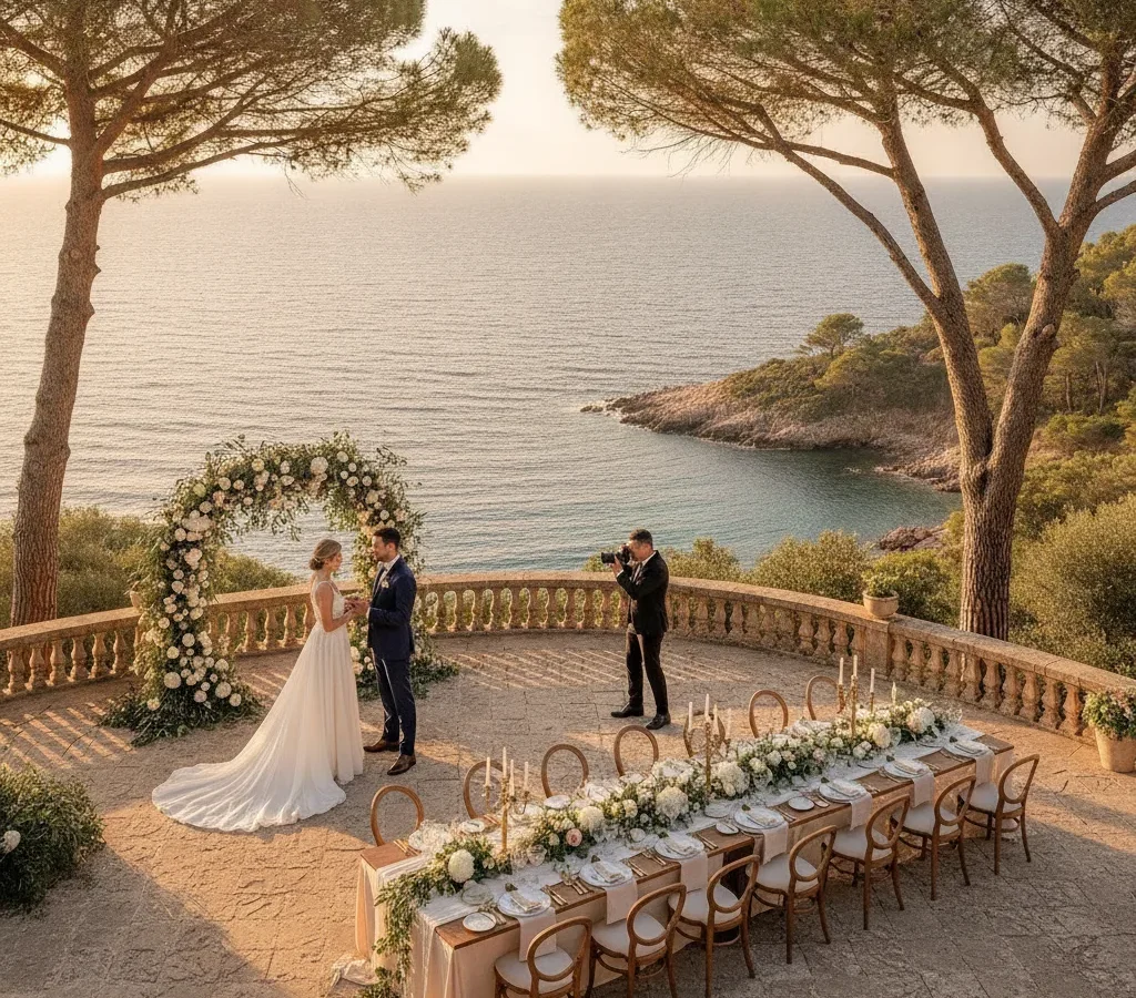 Photographe mariage Côte d&rsquo;Azur villa privée – Guide 2026
