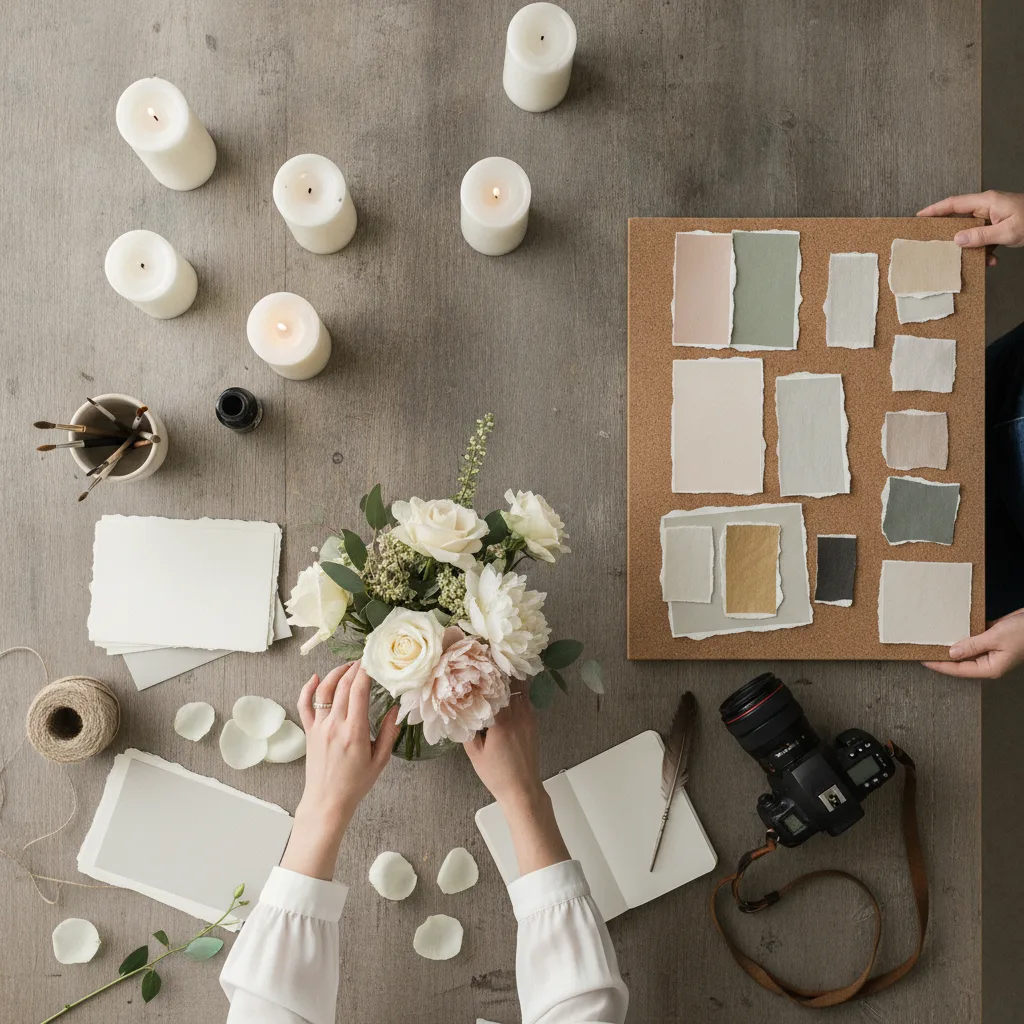 photographe mariage fleuriste collaboration