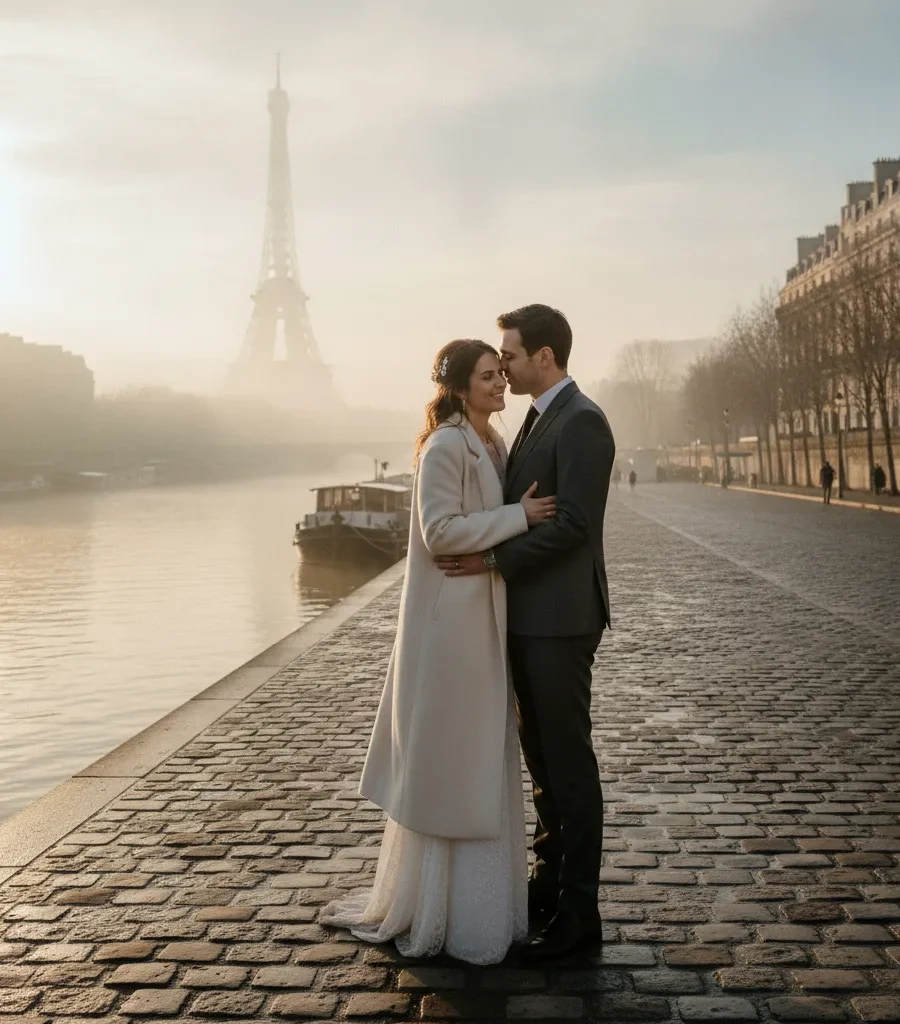 Winter Elopement in Paris – Locations, Timing, Costs